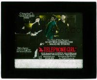 4a212 TELEPHONE GIRL chapter 1 glass slide '24 every chapter a riot of laughter & entertainment!