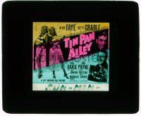 4a221 TIN PAN ALLEY glass slide '40 Alice Faye & Betty Grable with grass skirts, leis & ukuleles!