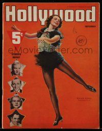 4a388 HOLLYWOOD magazine September 1937 Eleanor Powell dancing, Bing Crosby, Ginger Rogers & more!
