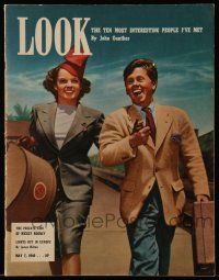 4a340 LOOK magazine May 7, 1940 Judy Garland & Mickey Rooney in Andy Hardy Meets Debutante!