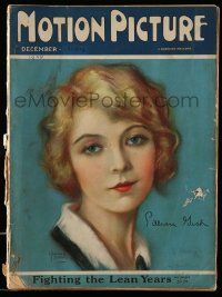 4a408 MOTION PICTURE English magazine December 1925 great art of Lillian Gish by Marland Stone!