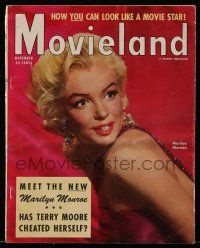 4a282 MOVIELAND magazine November 1954 Marilyn Monroe in There's No Business Like Show Business!