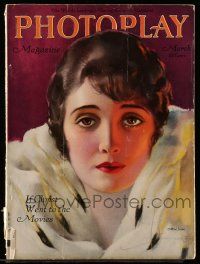 4a363 PHOTOPLAY magazine March 1920 art of pretty Alice Joyce by Rolf Armstrong!