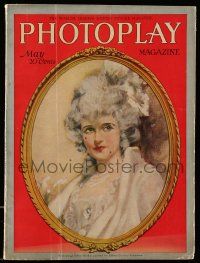 4a359 PHOTOPLAY magazine May 1919 art of pretty Billie Burke by Alfred Cheney Johnston!