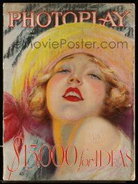 4a368 PHOTOPLAY magazine May 1927 art of beautiful Mae Murray by Charles Sheldon!