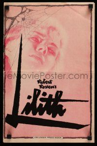 4a724 LILITH pressbook '64 Warren Beatty, before Eve, there was evil, & her name was Jean Seberg!