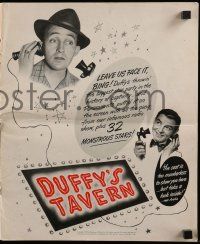 4a596 DUFFY'S TAVERN pressbook '45 Paramount's biggest stars including Lake, Ladd & Crosby!