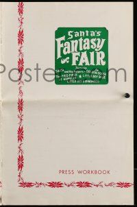4a874 SANTA'S FANTASY FAIR pressbook '69 fantasy tales, Santa, Puss n' Boots, Hansel & Gretel!