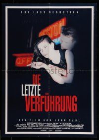 4b572 LAST SEDUCTION German '95 John Dahl directed, sexy Linda Fiorentino, film noir!