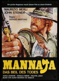 4b582 MAN CALLED BLADE German '79 Martino's Mannaja, spaghetti western action!