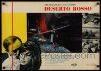 4b110 RED DESERT Italian 19x27 pbusta '64 Antonioni's Il Deserto rosso, sexy Monica Vitti!
