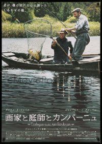 4b733 CONVERSATIONS WITH MY GARDENER Japanese 29x41 '08 Daniel Auteuil & Darroussin fishing!