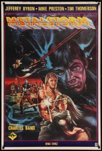4b367 METALSTORM Turkish '85 Charles Band 3-D sci-fi, high noon at the end of the Universe!