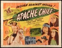 4c014 APACHE CHIEF 1/2sh '49 Native Americans Alan Curtis & Russell Hayden, Indian against Indian!