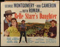 4c037 BELLE STARR'S DAUGHTER 1/2sh '48 image of Ruth Roman, George Montgomery, Rod Cameron!