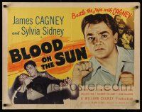 4c048 BLOOD ON THE SUN style A 1/2sh '45 battle the Japanese with James Cagney in World War II!