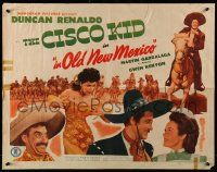 4c078 CISCO KID IN OLD NEW MEXICO 1/2sh '45 Renaldo as the Cisco Kid!