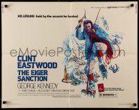 4c140 EIGER SANCTION 1/2sh '75 Clint Eastwood's lifeline was held by the assassin he hunted!