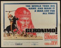 4c195 GERONIMO 1/2sh '62 most defiant Native American Indian warrior Chuck Connors!