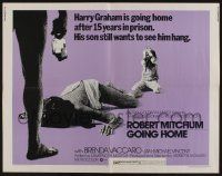 4c209 GOING HOME 1/2sh '71 ex-con Robert Mitchum's son wants to see him hang!