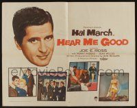 4c241 HEAR ME GOOD 1/2sh '57 Hal March, Joe E Ross, image of sexy pageant girl!