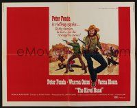 4c259 HIRED HAND 1/2sh '71 Peter Fonda directs & stars, Warren Oates, riding for revenge!