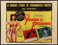 4c281 I VITELLONI 1/2sh '57 Federico Fellini's The Young & The Passionate, uninhibited youth!