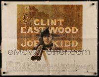 4c300 JOE KIDD 1/2sh '72 cool art of Clint Eastwood pointing double-barreled shotgun!