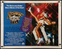 4c434 SKATETOWN USA 1/2sh '79 the rock and roller disco movie of the year, great skating image!