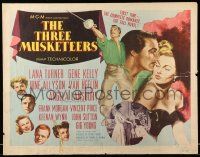 4c457 THREE MUSKETEERS style A 1/2sh '48 Lana Turner, Gene Kelly, June Allyson, Angela Lansbury
