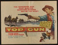 4c461 TOP GUN 1/2sh '55 Sterling Hayden had to live up to his name or be buried under it!