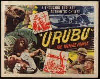 4c474 URUBU THE VULTURE PEOPLE 1/2sh '48 people from the jungles of Brazil, 1000 authentic chills!