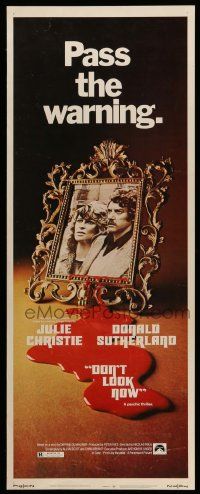 4c622 DON'T LOOK NOW insert '74 Julie Christie, Donald Sutherland, directed by Nicolas Roeg!