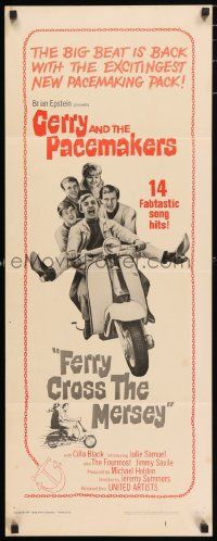 4c637 FERRY CROSS THE MERSEY insert '65 rock & roll, the big beat is back, Gerry & the Pacemakers!