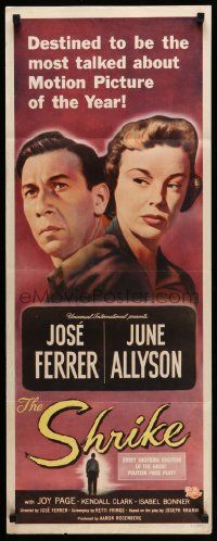 4c870 SHRIKE insert '55 June Allyson drives star/director Jose Ferrer to commit suicide!