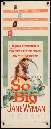 4c883 SO BIG insert '53 Jane Wyman, Sterling Hayden, from Edna Ferber's Pulitzer Prize novel!