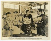 4d040 DIVE BOMBER 8x10 still '41 pilots Errol Flynn & Fred MacMurray suited up & ready to fly!
