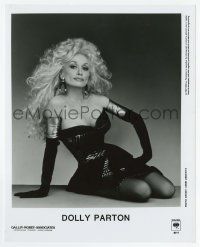 4d265 DOLLY PARTON 8x10 music publicity still '87 great sexy portrait of the busty country singer!