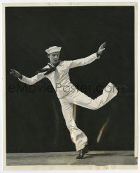 4d293 FRED ASTAIRE 8x10 still '36 dancing in sailor suit from Follow the Fleet by Coburn!