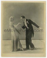 4d052 GAY DIVORCEE 8x10 still '34 full-length image of Fred Astaire dancing with Ginger Rogers!