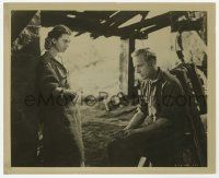 4d057 GONE WITH THE WIND 8x10 still '39 c/u of Vivien Leigh staring at despondent Leslie Howard!