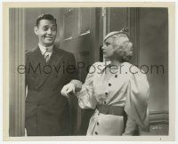 4d061 HOLD YOUR MAN 8x10 still '33 Clark Gable in doorway quizzically looks at sexy Jean Harlow!