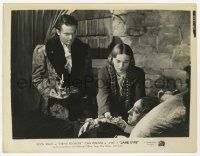 4d066 JANE EYRE 8x10.25 still '44 Orson Welles as Edward Rochester watches Joan Fontaine!