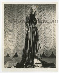 4d340 JEAN WALLACE 8x10 still '41 the sexy celluloid queen full-length wearing film strips!