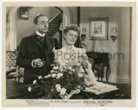 4d076 LIFE WITH FATHER 8x10.25 still '47 William Powell looks at Irene Dunne looking at her hands!