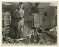 4d082 LIVES OF A BENGAL LANCER 8x10 still '35 Gary Cooper's shaving interrupted by Franchot Tone!