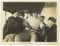 4d089 MAGNIFICENT AMBERSONS 7.75x10.25 still '42 Cotten, Dolores Costello & others in carriage!
