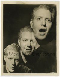 4d423 NELSON EDDY 8x10.25 still '40s wonderful montage of the singer/actor performing!