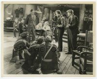 4d121 PETRIFIED FOREST 8x10 still '36 Humphrey Bogart confronts Howard, Bette Davis & others!