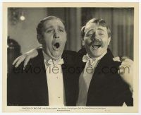 4d134 RUGGLES OF RED GAP 8.25x10 still '35 Charlie Ruggles singing with butler Charles Laughton!